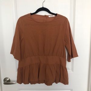 Mod Ref peplum top
